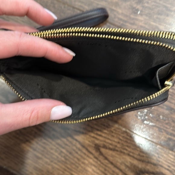 Vintage Coach Double Corner Zip Wristlet - Picture 3 of 7